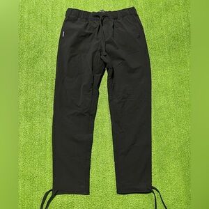 Coalatree Trailhead Pants Unisex Large Regular Black Ripstop Adventure Hiking